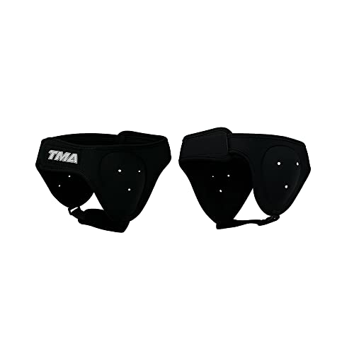 TMA Ear Guards for Grappling, BJJ and Wrestling, Neoprene Padded Headgear for Boxing Training, Sparring, Fighting, Martial Arts with Adjustable Strap, Ear Protection for Rugby, Judo, Jiu Jitsu