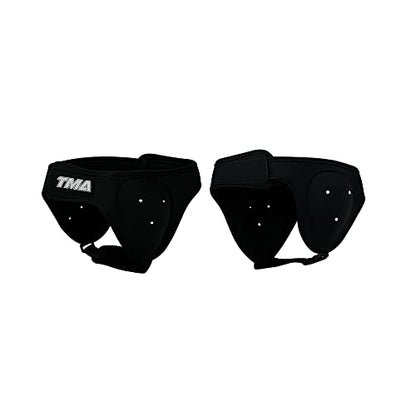 TMA Ear Guards for Grappling, BJJ and Wrestling, Neoprene Padded Headgear for Boxing Training, Sparring, Fighting, Martial Arts with Adjustable Strap, Ear Protection for Rugby, Judo, Jiu Jitsu