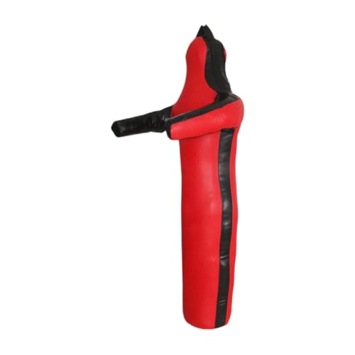 Wrestling Dummy for Judo and Kickboxing Practice, Red 130cm