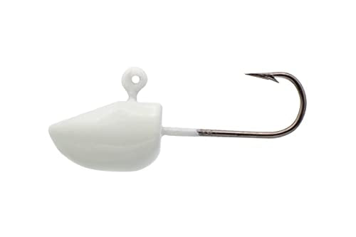 Eurotackle ESR Nano Tungsten Ice Fishing Jig Enhanced Sonar Return 2 Pack - color: White (Glow), size: 3.5mm - 1/32oz
