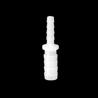 Feelers Plastic Hose Barb Reducer, 1/4" to 3/16" Barb Hose ID, Reducing Barb Brabed Fitting Mender Splicer Union for Coffee Maker and Aquarium Household Transport Fuel/Gas/Liquid/Air (Pack of 5) - size: 1/4-3/16, style: 5pcs
