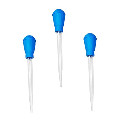 Abaodam 3pcs Fish Tank Cleaning Dropper Easy to Use Aquarium Water Changer and Feces Siphon for Efficient Tank Maintenance for Shrimp and Coral Feeding