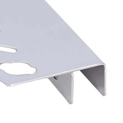 Stainless Steel Aquarium Tool Rack, Anti Slip Design, 9 Tool Organizer, Wall Mountable, Sturdy Storage for Aquarium Maintenance Tools (Mirror Light Stainless Steel)