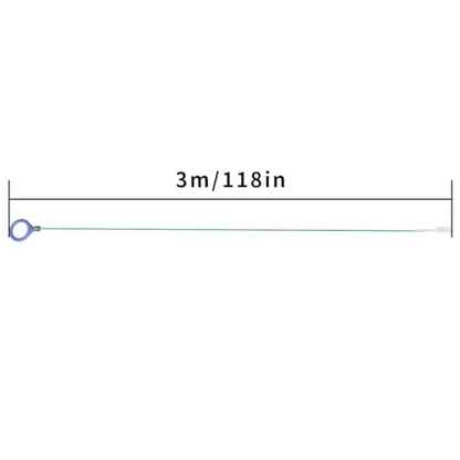 2 Pack 118 Inch Long Flexible Tube Cleaning Brush,Flexible Drain Brush Tube Slim Drain Dredging Tool,Suitable for Cleaning Feeding Tubes & Air Tube Hose and Racking Lines
