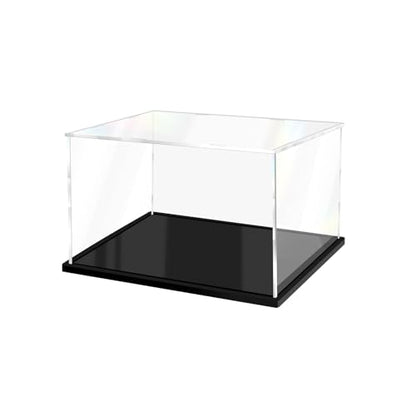 Acrylic Display Case for Collectibles, Clear Display Box 10x6x6in - size: 10 x 6 x 6 inches