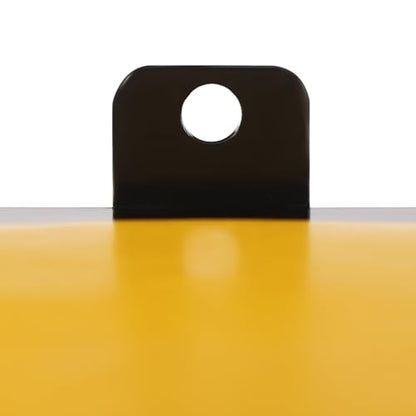 Wall Mount Punching Bag – Space-Saving Boxing Training Equipment for Hooks, Uppercuts & More (15.7x11.8x27.5in) - Durable PU, EVA, Steel Design for Home Gym - color: Yellow