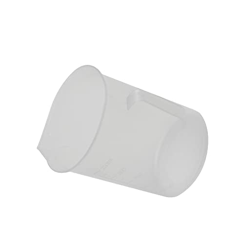 Othmro Plastic Laboratory Water Liquid Container Measuring Beaker with Handle 250ml Good for Kitchen Bake 1pcs - color: 250ml 1Pcs(H)