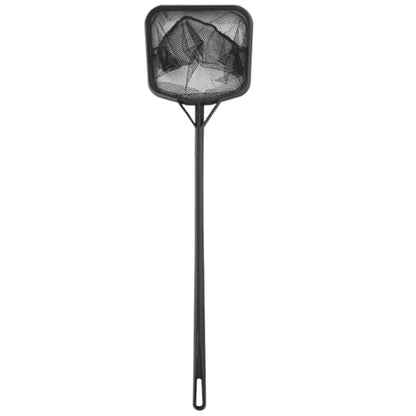 Portable Long Handle Fishing Landing Net Square Aquariums Fish Tanks Fishing Landing Float Item Cleanning Tool Long Handle Fine Mesh Skimming Fine Mesh Cleanning - size: Small