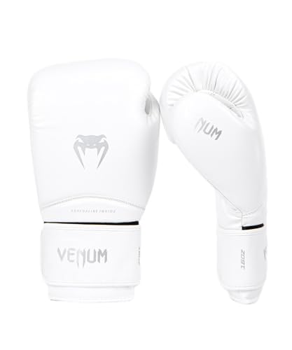 Venum Contender Boxing Gloves - color: White/Silver, size: 10-Ounce, style: Contender 1.5