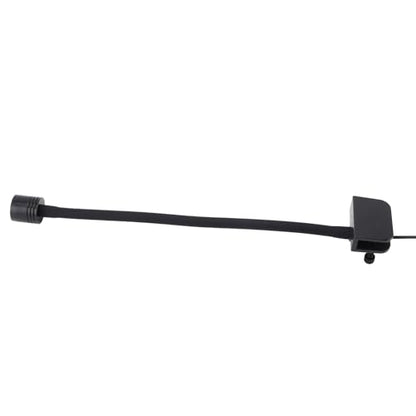 Fish Tank Clip On Light for 3-6 Gallon Aquariums – LED Clamp Light with 360° Adjustable Gooseneck, USB Powered (Warm) - size: Warm Light