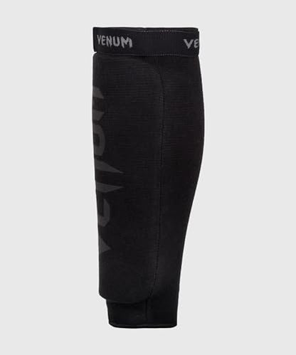 VenumShin Guards - color: Black/Black, size: X-Small