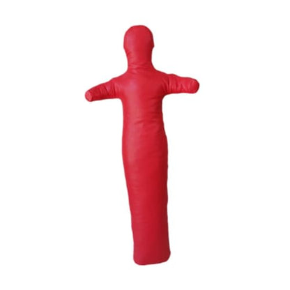 Unfilled Practice Dummy for Karate Sanda, 150cm (59 inch) Grappling Dummy Cover, PU Material, Versatile Boxing MMA Training Equipment