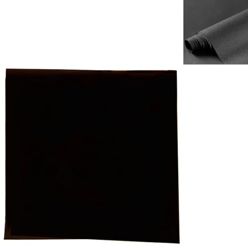 Peiiwdc Fish Tanks Background Adhesive Film for Aquarium Fish Tanks Decorations Elegant Black Sticker Poster Background