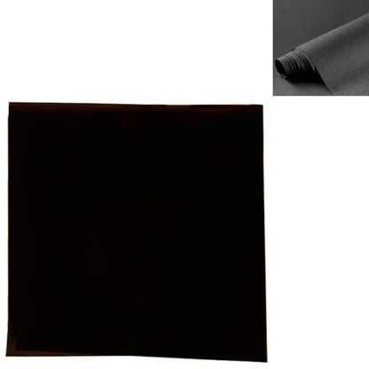 Peiiwdc Fish Tanks Background Adhesive Film for Aquarium Fish Tanks Decorations Elegant Black Sticker Poster Background