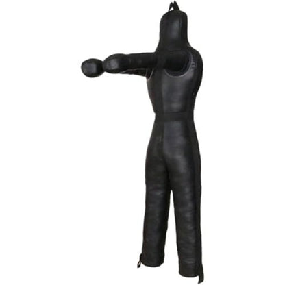 harayaa Boxing Dummy Martial Arts Training Wrestling Dummy Punching Dummy Canvas Cover Unfilled Suitable for Adults Grappling Practice Home Gym Fitness Dojo - color: 180cm Red