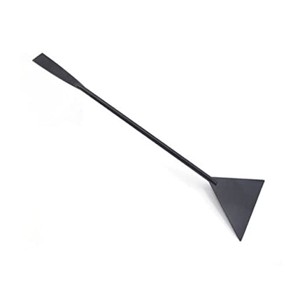 Garneck Short Flat Sand Shovel Stainless Steel Aquarium Rake Tank Sand Plant Shovel for Aquatic Cleaning