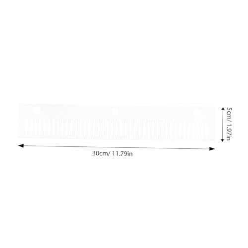 Aquarium Comb Fish Tank Plastic Overflow Simple Design Easy to Clean Abs Material