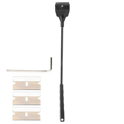 Scraper for Glass Aquariums Fish Cleaner Aquarium Scrapers Plastic Aquarium Plant Tools Long Aquascaping Tools Spatula Aquatic Plants Tool for Freshwater and Saltwater