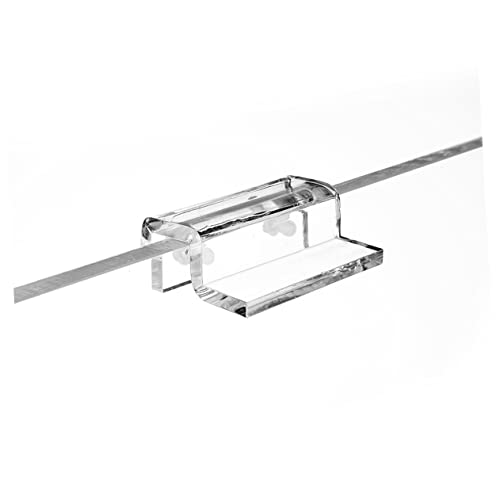 4pcs Aquarium Bracket Acrylic Support Tool for Fish Tank Cover Stable Easy to Install Compatible for Open Fish Tanks