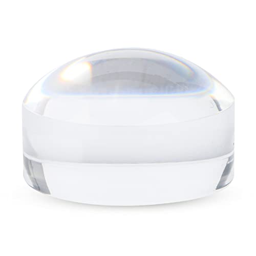 Magnifier 8X Acrylic Dome Magnifier Dome Magnifying Glass 50Mm