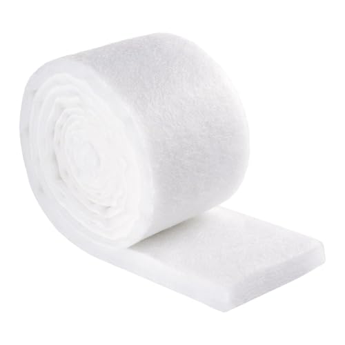SHIGATSU Aquarium Filter Floss Rolls, Aquarium Filter Sponge for Fish Tank Filter - Aquarium Filter Media for Freshwater or Marine Aquariums（39.4”x5.1”） - size: 39.4”x5.1”