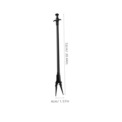 KESYOO Aquarium Cleaning Tools Black Plastic Fish Tank Tweezer Forceps for Plant Pruning and Maintenance Effortless Non Slip Grip Lightweight and Design