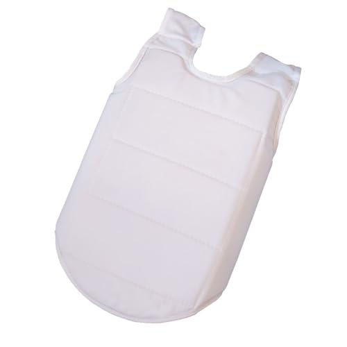 Chest Guard Kickboxing Muay Thai Boxing Upper Body Protector Martial Art Upper Ribs Pad Taekwondo Vest Adjustable Karate - size: Large