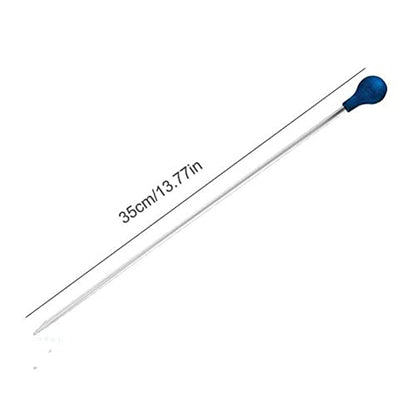 Coral Feeder SPS HPS Feeder,LucBuy Long Arcylic Reef Feeder 21.7Inch,Liquid Fertilizer Feeding Tube Feeder Tool Fish Excreta Cleaner for Aquarium Marine Fish,Coral,Anemones,Eels,Lionfish,Shrimp,Reef