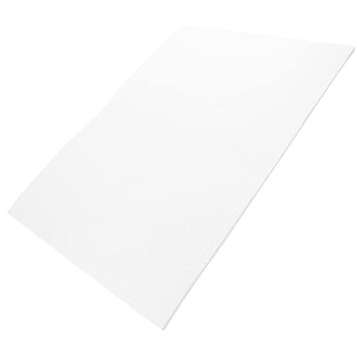 Yardwe Shockproof Fish Tank Pad Thick Non Slip Aquarium Bottom Mat for Water Absorption and Heat Preservation Durable Cushion - color: White