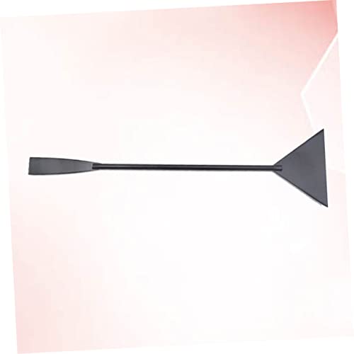 GALPADA Stainless Steel Sand Shovel for Aquariums Durable Plant Clipper Tool for Gravel and Substrate Maintenance for Freshwater and Tanks Black Finish