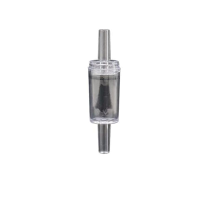 Plastic Check Valve, One-Way Valve for Soft Tubing, Backflow Preventer, Multiple Varieties(4mm Black)