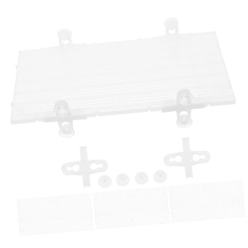 4pcs Aquarium Divider Cups Isolation Board for Fish Tank Cuttable to Fit for Breeding Juvenile Fish and Creating Separate Compartments