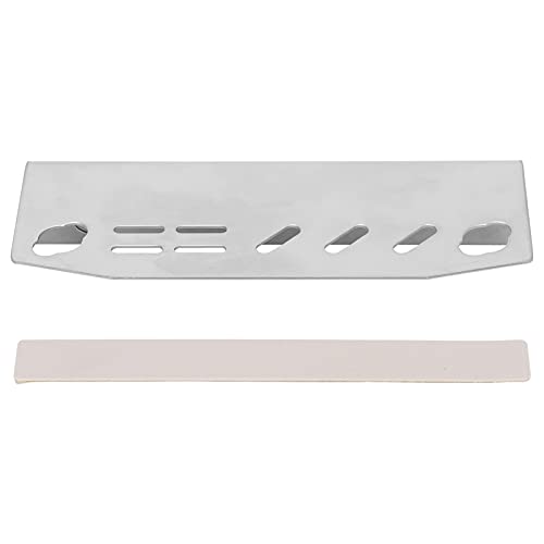 BRRNOO Aquarium Plant Holder, Aquascaping Tools Stainless Steel Grass Tool Rack Fish Tank Accessory Organizer Saltwater Aquarium Accessories Storage Rack for Tweezers and Scissors 5.9x2.4in