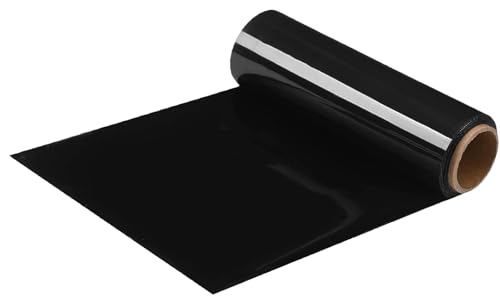 Rolls Non Slip Material Roll, 8 Inch x 3.25 ft Silicone Roll Cut to Size Non Slip Mat Large Table Pads Anti Slip Large for Baking Drawer Crafts Counter Eating Aids Drawer (Black)