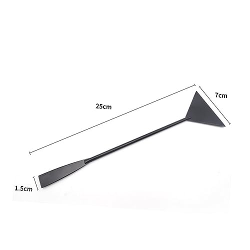 BESPORTBLE Stainless Steel Sand Shovel and Aquarium Plant Clipper Short Black Tool for Aquatic Maintenance and Cleaning for Freshwater and Environments