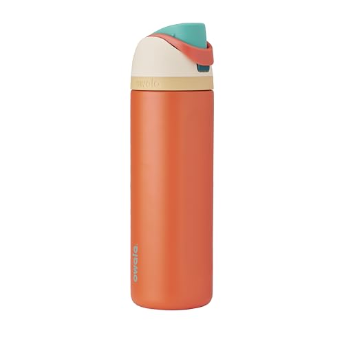 Owala Princess FreeSip Stainless Steel Water Bottle 24 oz Moana - color: Moana, size: 24 Ounces