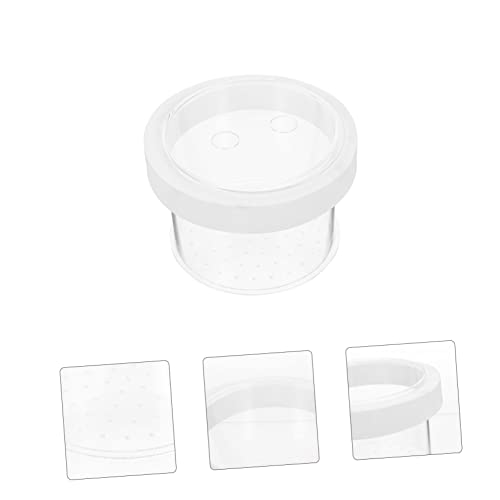 Toddmomy Acrylic Floating Fish Tank Breeding Box with Water Permeable Bottom Transparent Aquarium Isolation Container for Small Fish Fry Supplies