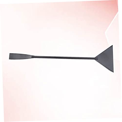 Mikikit Aquarium Plant Shovel Short Stainless Steel Shovel for Grass Waterweed Aquatic Maintenance Cleaning Tool