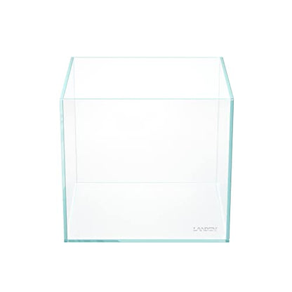 20C 2 Gallon Cube Rimless Low Iron Clear Aquarium Tank, All Glass Aquarium,Small Betta Fish Tank,W7.8×D7.8×H7.8 in(20x20x20cm) 5mm Thickness with Nano Foam Leveling Mat - size: 02Gal W7.8×D7.8×H7.8 in(20x20x20cm)