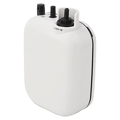 GLOGLOW Silent Portable Mini Fishing Oxygen Pump Fishers Accessory Air Pump for Water Movement and Oxygen Double Speed Adjustment