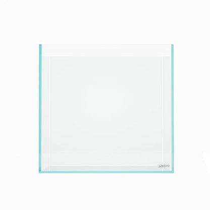 15.6 Gallon Cube Rimless Low Iron Aquarium Tank,15.7" L × 15.7" W × 15.7" H (40cm x 40cm x 40cm) 6mm Thickness with Nano Foam Leveling Mat Included - size: 15.6Gal W15.7×D15.7×H15.7 in(40x40x40cm)