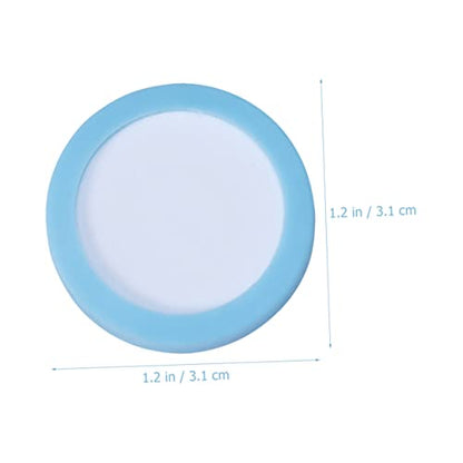 Kisangel Diffuser Disc for Fish Tank Polished Replacement Slice Compact and Aquarium Accessory Prevents Clogging Fish Tank Supply