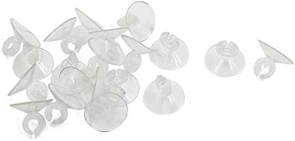 XYWHPGV 20pcs Soft Silicone Suction Cup Airline Clip Sucker for Aquarium Fish Tank(d4c4c a4ea4 ba876 a9d75 9df05 1767c