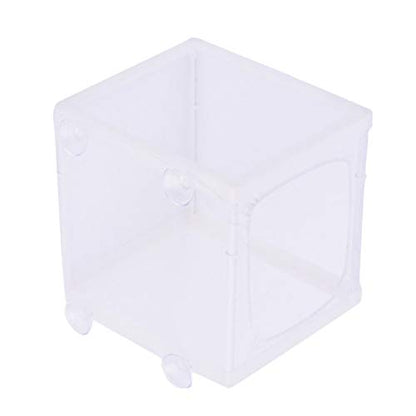 POPETPOP Fish Incubator Mesh Fish Ghost Shrimp Breeding Net Aquarium Drip Acclimation Kit Hatchamals Incubators Hatchinals Acclimation Net Brine Shrimp White Dripping