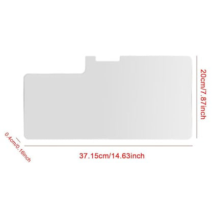 Aquarium Canopy Anti Jump Acrylic Tank Lid Aquariums Top Cover Clear Tank Cover, 37.15x20cm
