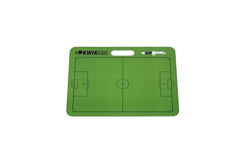 Kwik Goal Kwik Carry Soccer Dry Erase Board, 18" x 25",Green