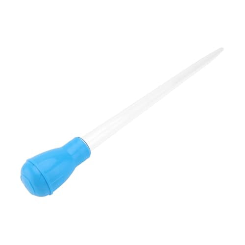 LIOOBO Manual Fish Tank Cleaning Tool 50ml Straw Cleaner Dropper for Aquarium - size: 43.00X4.00X4.00CM