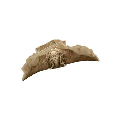 Medusa Fish Tanks Ornaments Unique Snake Themed Shrimp Hide Houses & Breeding Observation Medusa Fish Tanks - color: Sandy Yellow, size: Medium