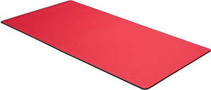 Gamer Boss - Gaming Mouse Pad - 48 x 24 Inches - 4mm Thick with Stitched Edges, Non-Slip Rubber Base, Premium Cloth Mousepad, Desk Mat for Laptop, Keyboard, Computer & PC (Mega, Red) - color: Red, size: 48" x 24"