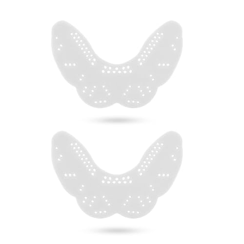 2PCS Sports Mouth Guard, EVA Boxing Athletic Shock Mouthguards Mouth Protector Tool for Boxing, Basketball, Soccer, Hockey, Lacrosse, Taekwondo, Football (White, 2PCS) - color: White, size: 2PCS